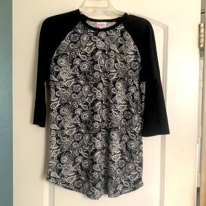 Paisley LulaRoe Randy Raglan